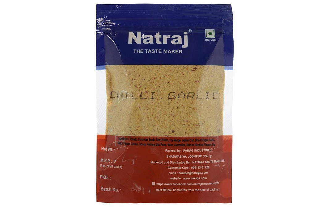 Natraj Chilli Garlic    Pack  125 grams